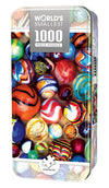 Masterpieces 1000 Piece Jigsaw Puzzle - Route 66, 11.25"x16.75", Metal Tin Case, Model 31527