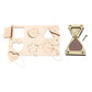 Ecomistiq2Pcs Montessori Busy Board Sensory Early Educational Accessories Stylei|Baby|Toys For Baby|Developmental Baby Toys