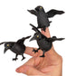 3 Pack Finger Crows Finger Puppets
