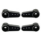4Pack Aluminum 15T Servo Horn Arms Rc Mini Servo Horns Toy Car Accessories Compatible With Emax Es08Ma Servo Fit For Axial Scx24