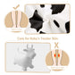 Inpany Bouncy Cow Farm Animal Hopper Toys, Toddler Plush Bouncing Inflatable Bouncer, Ride On Hopping Horse, Indoor Outdoor Cowb