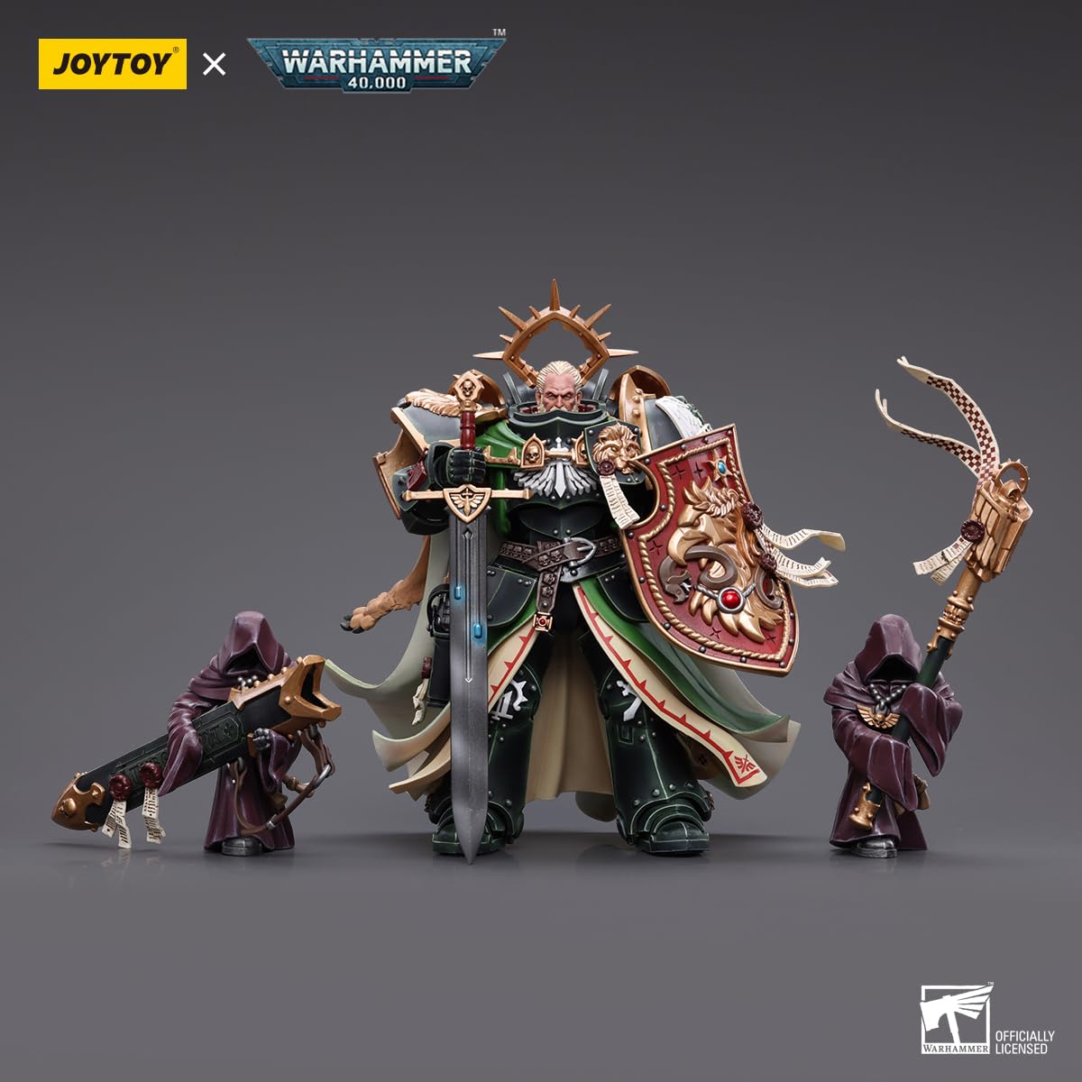 malt-inspiredISE JOYTOY 1/18 Action Figures - Warhammer 40 000 Dark Angels Primarch Lion ElJonson - 7 Classic Character Collectible Age 15 and Above
