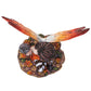 Pacific Giftware Fairyland Red Winged Fairy With Baby Owl Statue Figurine