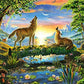 Ravensburger Great Outdoors Puzzle Series: Wolf Harmony 300 Piece Jigsaw Puzzle For Adults - 82053 - Every Piece Is Unique, Softclick Technology Means Pieces Fit Together Perfectly