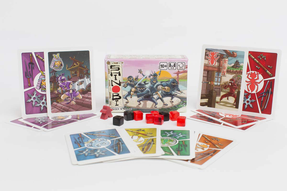 Japanime Games Shinobi Card Game, Multicolor