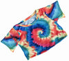 Teddy Mountain Tie Dye T-Shirt Multi-Colors Of Yellow, Red, Green, Blue To Fit Bears 14-16 Inches (40Cm)
