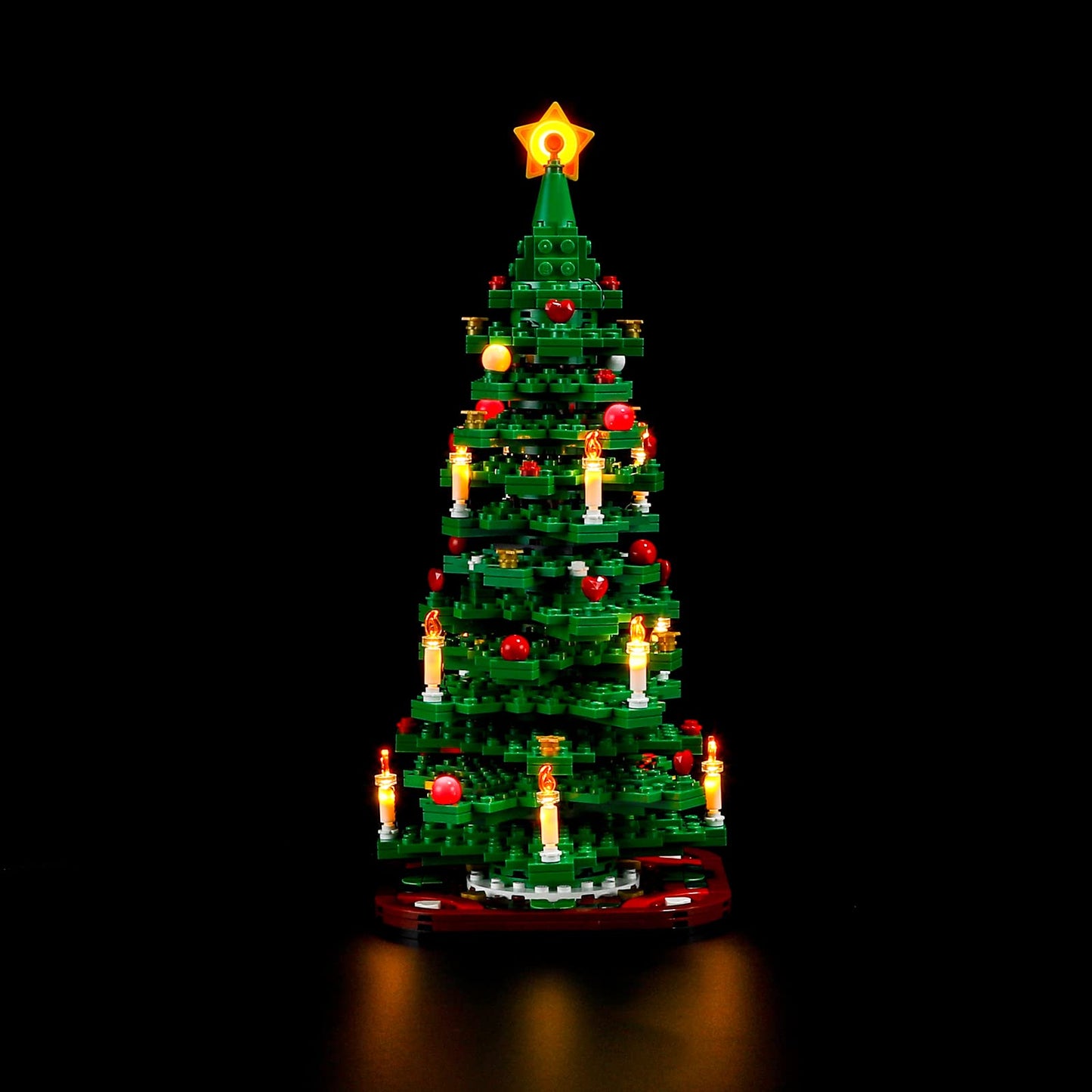 Briksmax Led Lighting Kit For Lego-40573 Christmas Tree - Compatible With Lego Building Blocks Model- Not Include The Lego Set