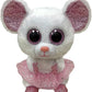 Ty Beanie Boo – Nina Mouse Plush Toy, 15 Cm – Soft & Cuddly Stuffed Animal With Sparkly Pink Tutu – Adorable Gift For Kids & Collectors
