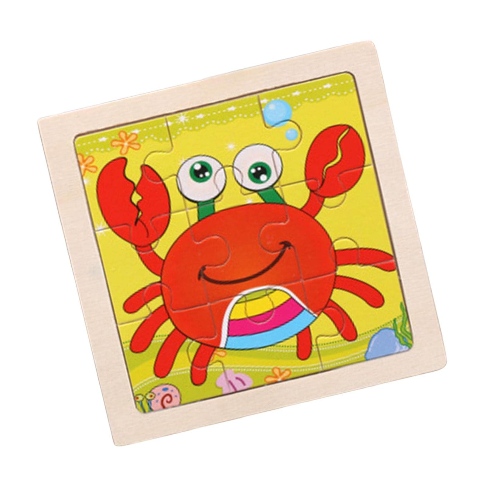 Bnf Wooden Jigsaw Puzzles Early Learning Educational Toys For Kids Toddlers Crabsbaby | Toys For Baby | Developmental Baby Toys1
