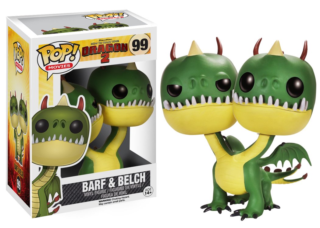 Funko POP! Movies: How to Train Your Dragon 2 - Belch and Barf