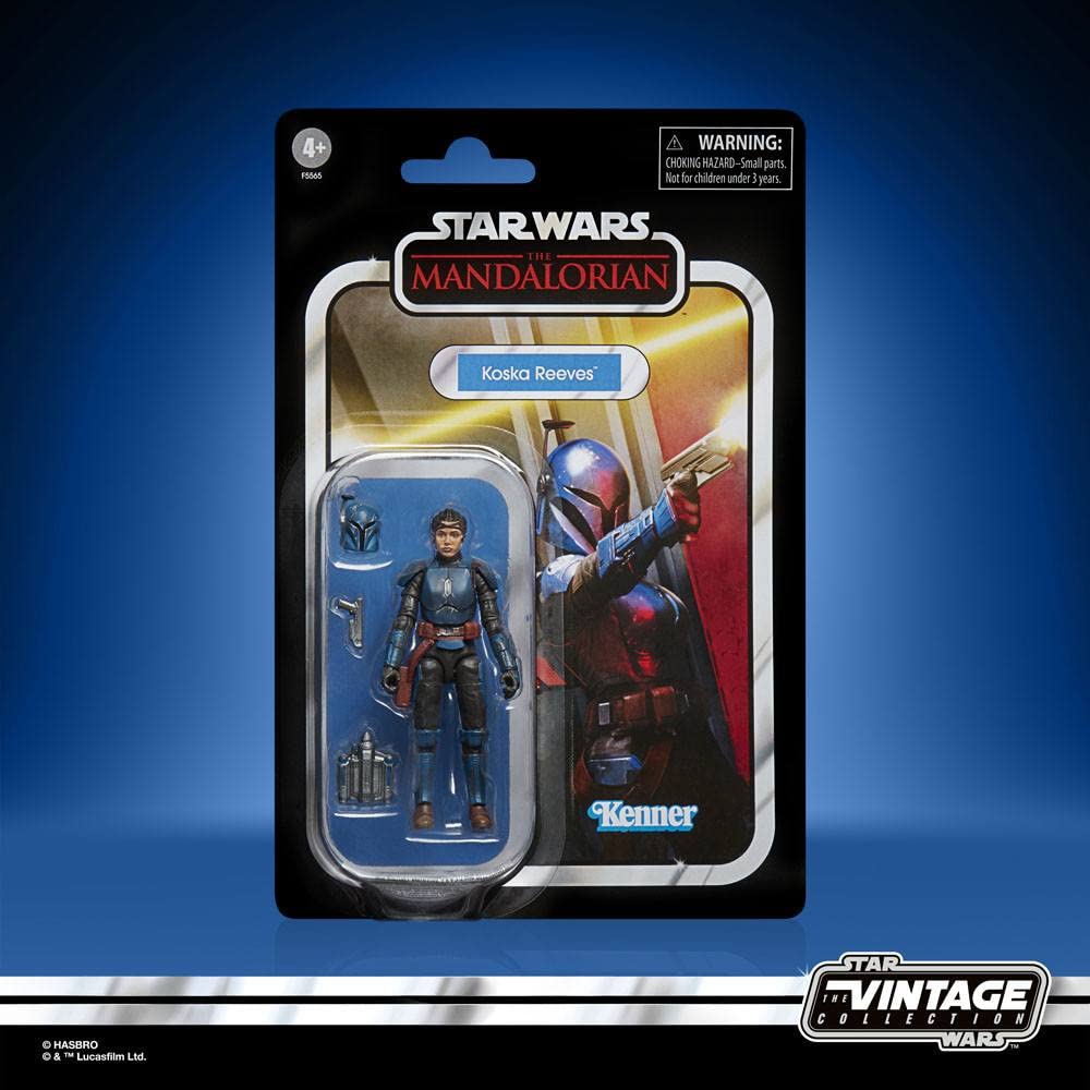 Star Wars Hasbro The Vintage Collection Mandalorian Koska Reeves Action Figure