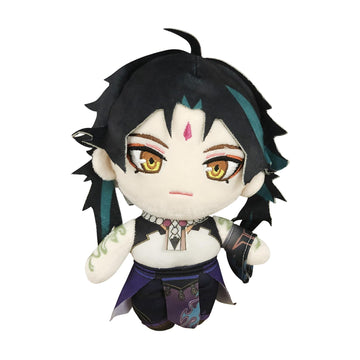 CALEMBOU Anime Plush Figure, 8'' Cute Anime Plush Doll Cosplay Props Soft Stuffed Animal Plushies Collection Gift for Fans (XIAO