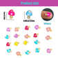 100Pcs Resin Mushroom For Crafts Dollhouse Miniatures Resin Mini Things Tiny Mushrooms For Fairy Garden Dollhouse Micro Landscap