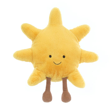Jellycat Huge 18 Amuseables Sun Plush Toy - Yellow Stuffed Animal - Fun Gift Idea for Kids and Collectors