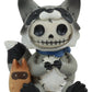 Furry Bones Ebros Furrybones Bandit The Raccoon Voodoo Stitched Skeleton Statue 3' Tall Night Bandit Rodent Figurine