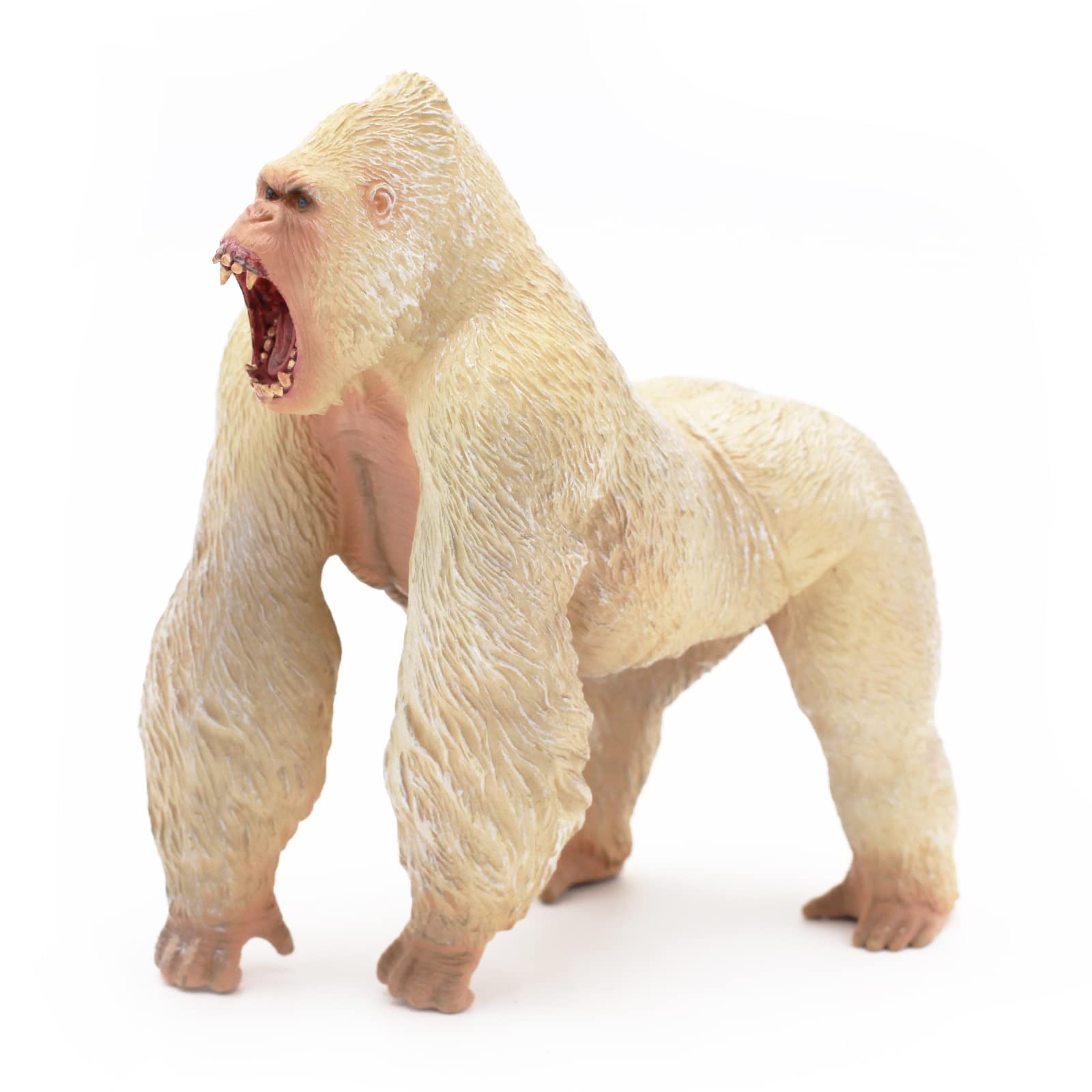 Higherbros Gorilla King Kong Toys Action Figure Rampage Gorilla Fight Mode Gorilla Ape Solid Wild Animal Figurines For Role Play