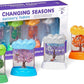 Hand2Mind Changing Seasons Sensory Tubes, Quiet Fidget Toys For Kids 3-5, Toddler Science Toys, Weather Toys, Calming Toys For Kids, Calm Down Corner Supplies, Preschool Classroom Must Haves