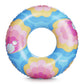 Funboy Giant Inflatable Mermaid Shells Tube Float, Donut Style Pool Float, Luxury Raft For Summer Pool Parties And Entertainment Large