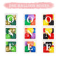 TGMMC First Birthday Decorations - ONE Balloon Boxes with Rainbow Balloons, Cartoon Watermelon Theme, Cake Smash Photo Props