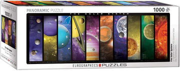 Eurographics The Solar System Panoramic 1000-Piece Puzzle