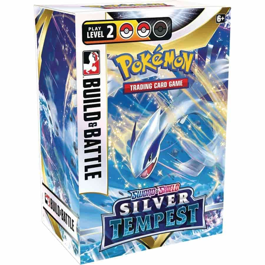 Pokemon TCG: decorative replica blade and Shield Silver Tempest Build and Battle