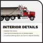 Diecast Masters Western Star 4900 Sffa With Lift Axle Silver Plated Dump | Real Dump Truck Specifications | 1:50 Scale Model Sem