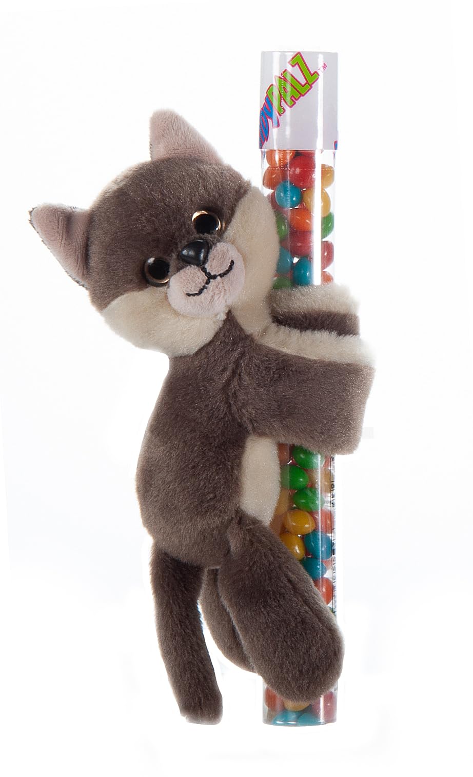 The Petting Zoo Timber Wolf Stuffed Animal Plushie Slap Bracelet, Gifts For Kids, Candypalz, Zoologee Timber Wolf Plush Toy