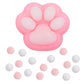 Peutier Cat Paw Squeeze Squishy Toys, Plastic Taba Soft Cat Paw With 10 Mini Balls Novelty Kawaii Jelly Kitty Paw Soft Stress Re