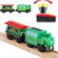 Battery Operated Locomotive Train Set For Wooden Train Tracks,Powerful Engine Train Vehicles Train Electric Remote Control Cars