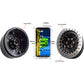 Txxrcss RC 2.2 Aluminum Alloy Beadlock Wheels and Tires Upgrades Accessories Rims for 1/10 SCX10 TRX4RC4WD and D90 RC Crawler Ax