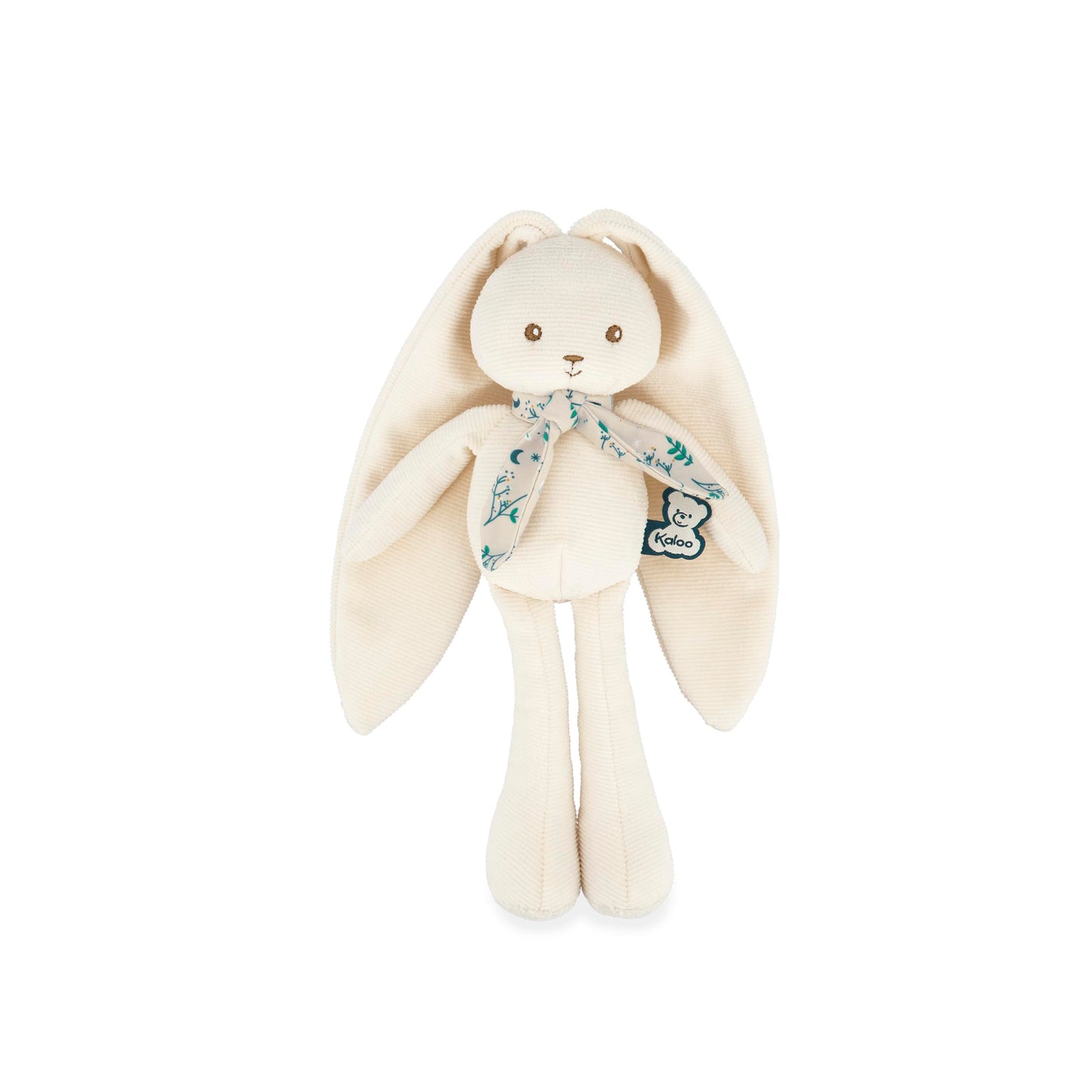 Kaloo Lapinoo My First Friend Corduroy Rabbit - Machine Washable - 10    Tall in Gift Box - Cream Ages 0+ - K969942