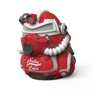 Tubbz Boxed Edition Nuka Cola T-51 Collectable Vinyl Rubber Duck Figure - Official Fallout Merchandise - Thriller Tv & Video Gam