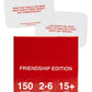 We'Re Not Really Strangers Friendship Edition Card Game - 150 Conversation Cards For Adults, Teens, & Friends - For A Fun And Memorable Game Night, Ages 15+, 2-6 Players