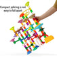 Dshmixia Marble Run For Kids Ages 3-4 5-8 150Pcs Sturdy Building Toys Kids Games Marbles Run Track Amazing Fun Boys Girls Gifts (Standard)