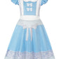 Sukyfecde Easter Dresses For Girls Fantasy Dress Toddler Girls Princess Costume Halloween Outfits Birthday Dress Up 9-10 Years B