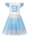 Sukyfecde Easter Dresses For Girls Fantasy Dress Toddler Girls Princess Costume Halloween Outfits Birthday Dress Up 9-10 Years B