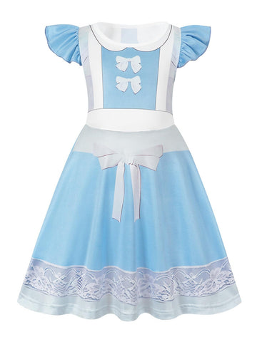 Sukyfecde Easter Dresses For Girls Fantasy Dress Toddler Girls Princess Costume Halloween Outfits Birthday Dress Up 9-10 Years B