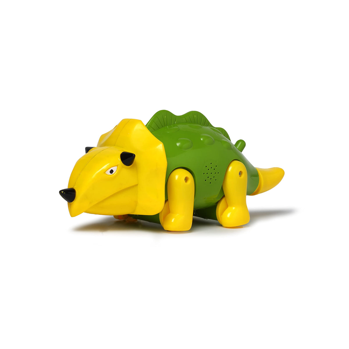Toyzone Pull Along Triceratops Dinosaur | Plastic Pull Toy | Early Learning And Motor Skills Toys | Early Learning And Motor Ski