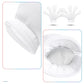 Geyoga 2 Pairs Jumbo Cartoon Hands Large Costume Gloves, Halloween Gloves For Party Birthday Role Playing Costumes(White,2)