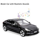 Toy Car Model 3 Diecast Metal Model Cars Pull Back car for Boys and Girls Age 3 - 12 Years Old (Black)