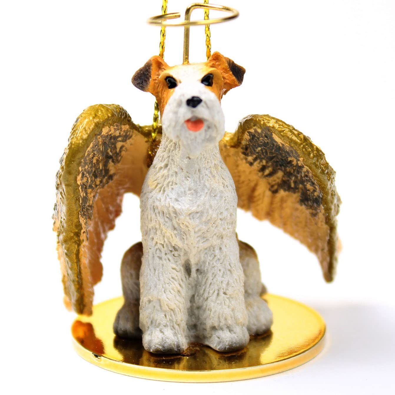 Christmas Ornament: Fox Terrier Wire