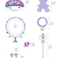 Sabbenia Little Girls Mermaid Costume Princess Dress Up Outfits With Accessories For Birthday Halloween Party Cosplay