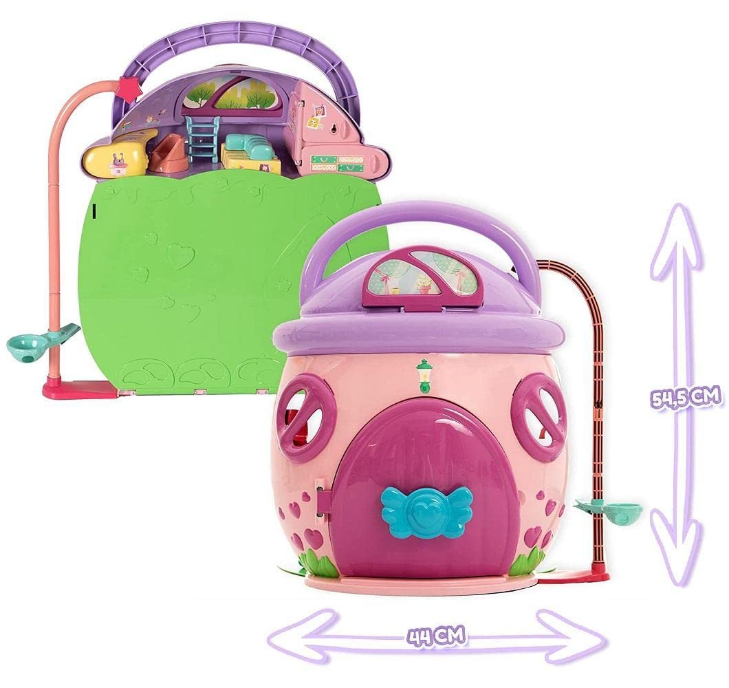 Cry Babies Dreamy's Mega House - 3 Stories, 25+ Accessories, Lights & Sounds, Multi Color, Model 904026