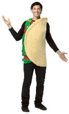 Rasta Imposta Lightweight Taco Costume, Multi-Colored, One Size