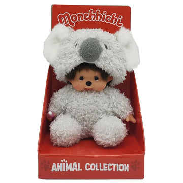 Bandai - Monchhichi - Monchhichi Koala Soft Toy - 80S Iconic Monkey Plush - Soft Plush 20 Cm For Children And Adults - Children'