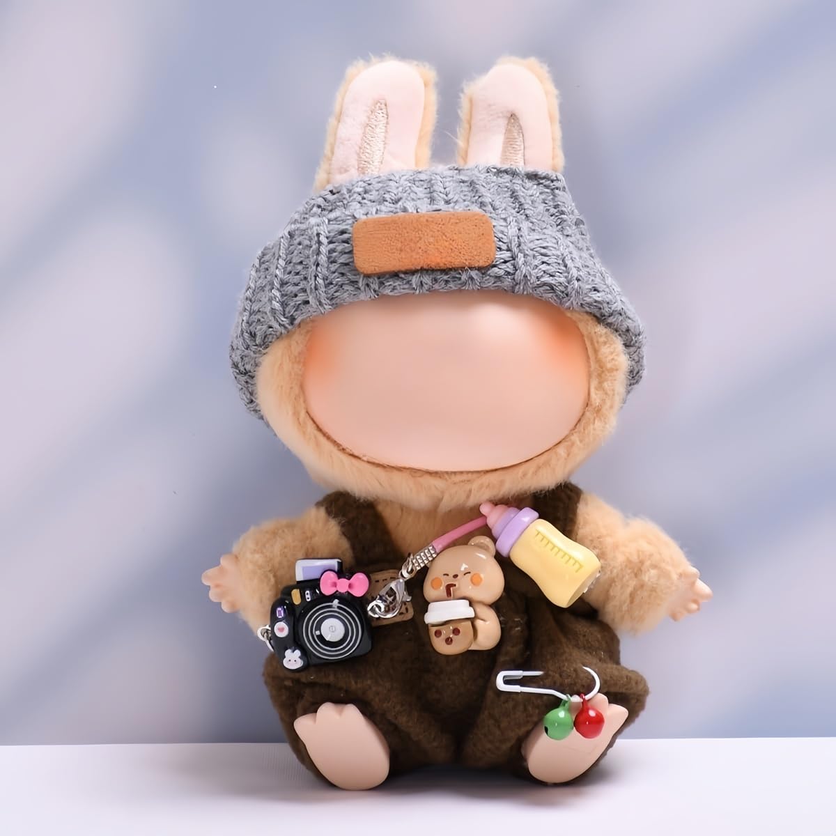 Clothes For Dolls 17 &15Cm Luxury Chic Style High-End Fashion Dolls Accessories Premium Outfit With Accessories (Brown 2)