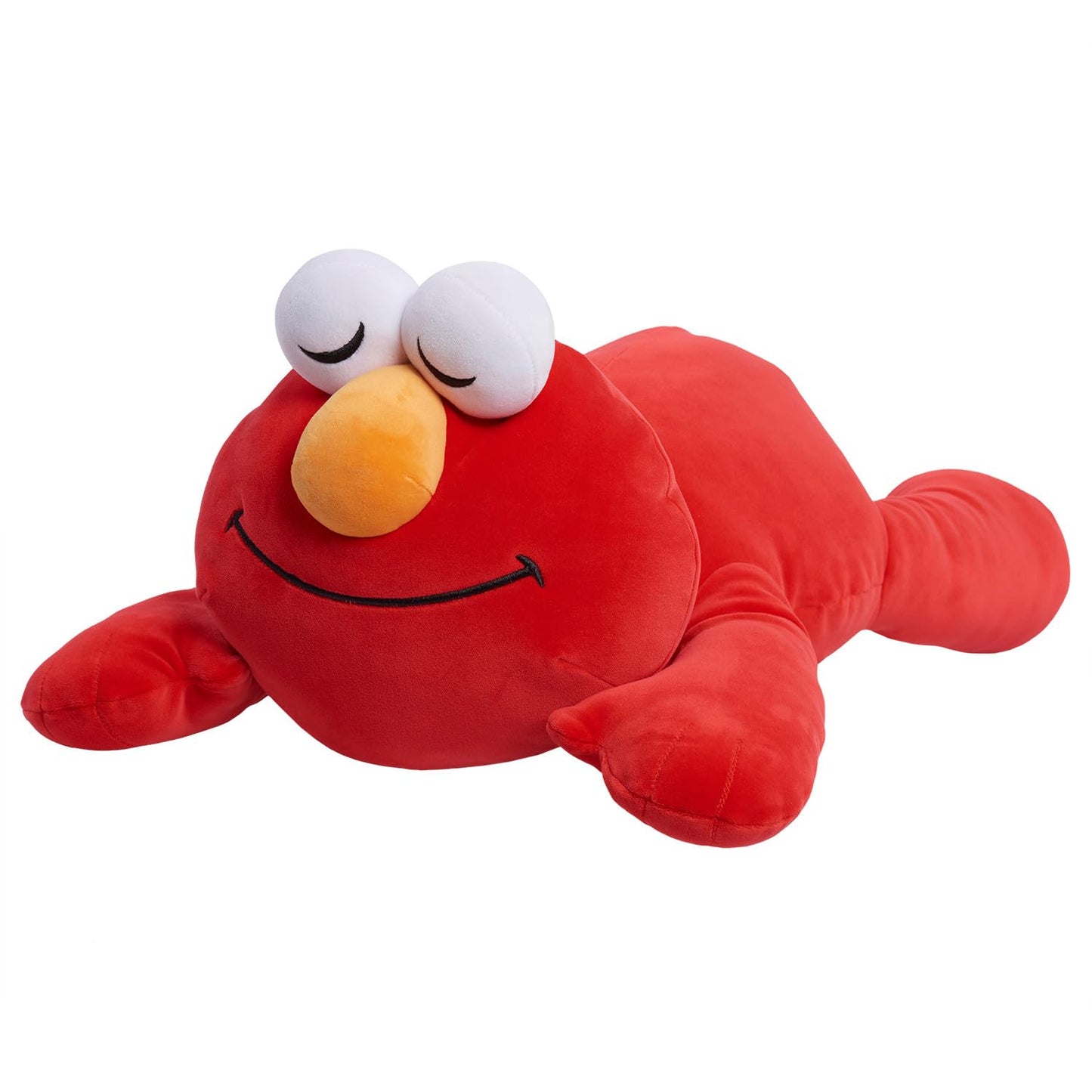 Just Play Elmo Plush Toy - 22-inch Soft and Squishy, Red, Polyester, Model 57846, Kids Toys for Ages 0+