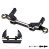 HobbyPark Brass Rear Bumper Mount Servo Mounting Bracket Stand Compatible with 1/10 Axial SCX10 III Upgrades JLU Wrangler