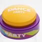 30 Second Dance Party Button With 5 Songs-Volume Ii, Fun Gag Gift For Kids & Adults, Co-Workers, Teachers, Friends & Family, Office Toy, Classroom Supplies, Birthdays, Holidays & Parties(Pack Of 1)