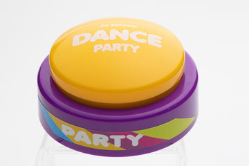 30 Second Dance Party Button With 5 Songs-Volume Ii, Fun Gag Gift For Kids & Adults, Co-Workers, Teachers, Friends & Family, Office Toy, Classroom Supplies, Birthdays, Holidays & Parties(Pack Of 1)